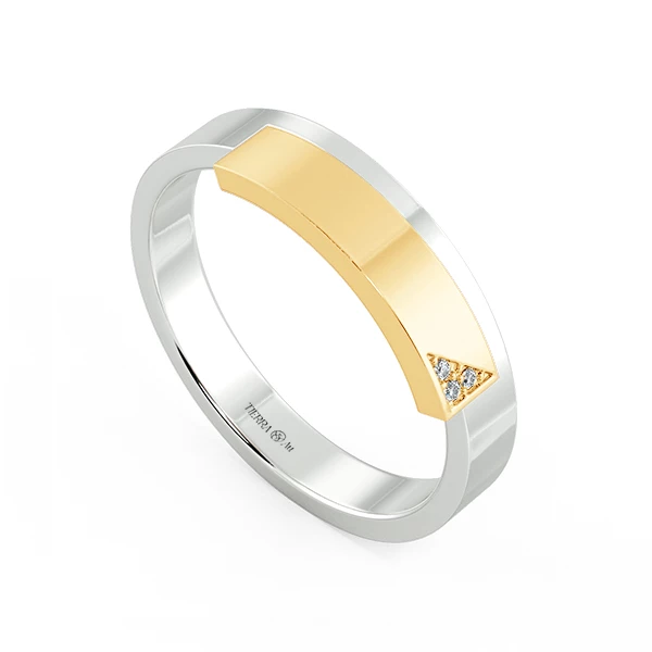 Modern Wedding Band Set NCC2016 5